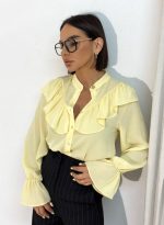 Sabrina Yellow košulja sa karnerima