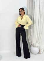 Sabrina Yellow košulja sa karnerima