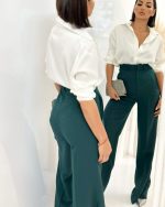Ingrid Emerald zvonaste pantalone