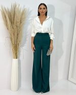 Ingrid Emerald zvonaste pantalone