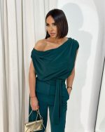 Gia Emerald bluza otvorenih leđa