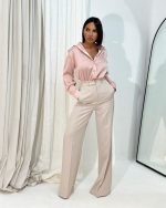 Ingrid Cotton trendi zvonaste pantalone