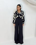 Diane Drama crno bela košulja