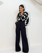 Diane Drama crno bela košulja