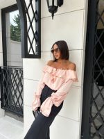 Stacy Powder lepršava bluza