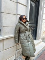 Celesta Maxi Olive kratka jakna