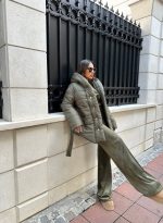 Celesta Mini Olive kratka jakna
