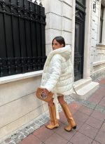 Celesta Mini White kratka jakna