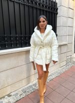 Celesta Mini White kratka jakna