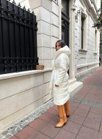 Celesta Maxi White kratka jakna