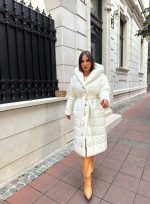 Celesta Maxi White kratka jakna