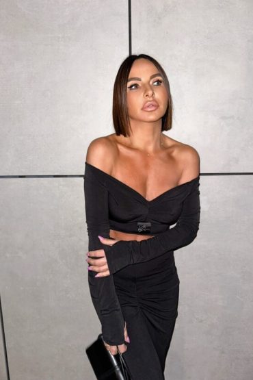 Masha Black dvodelni komplet