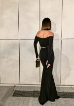 Masha Black dvodelni komplet