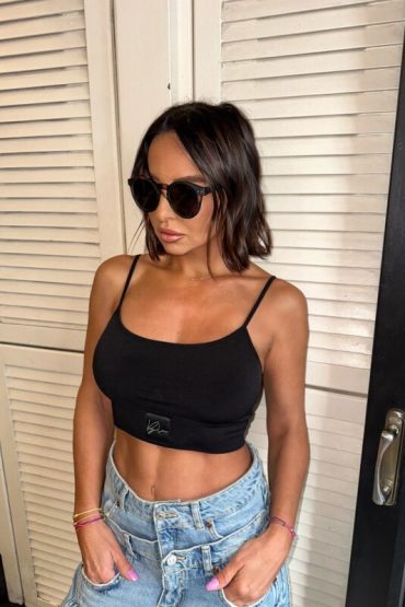 Raegan Black top majčica