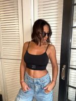 Raegan Black top majčica