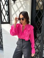 Sabrina Pink košulja sa karnerima