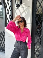 Sabrina Pink košulja sa karnerima