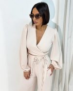 Salomé Ivory lepršavi komplet