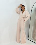 Salomé Ivory lepršavi komplet