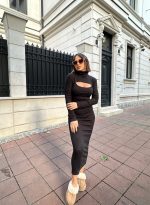 Léna Black dvodelna midi haljina