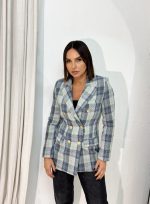 Georgia Plaid blejzer