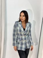 Georgia Plaid blejzer
