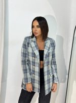 Georgia Plaid blejzer