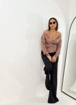 Sayonara Mocca satenska bluza