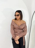 Sayonara Mocca satenska bluza