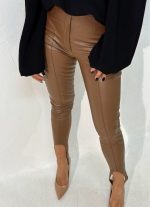 Remi Chocolate jeggings od vinila