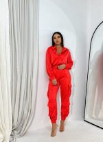 Lexy Coral satenski komplet