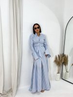 Ruth Sky maxi prugasta haljina