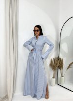 Ruth Sky maxi prugasta haljina