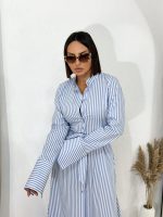 Ruth Sky maxi prugasta haljina
