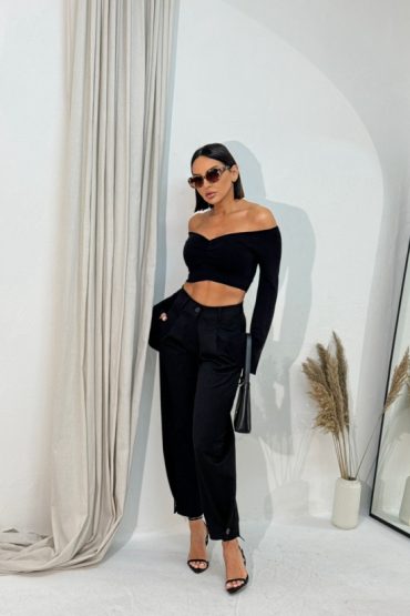 Matilde Black trendi pantalone