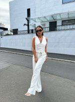 Franca White co-ord komplet