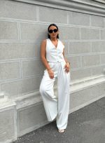 Franca White co-ord komplet