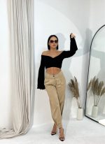 Matilde Cappuccino trendi pantalone