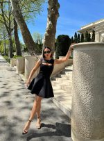 Penelope Black mini haljina