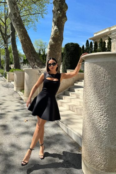 Penelope Black mini haljina