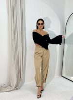 Matilde Cappuccino trendi pantalone