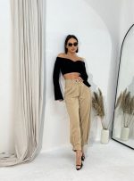 Matilde Cappuccino trendi pantalone