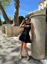 Penelope Black mini haljina