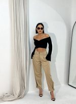 Matilde Cappuccino trendi pantalone