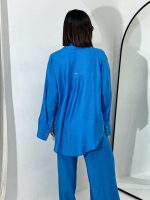 Tamia Sapphire lepršavi co-ord komplet