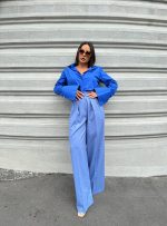 Corrina Denim zvonaste pantalone