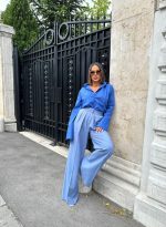 Corrina Denim zvonaste pantalone