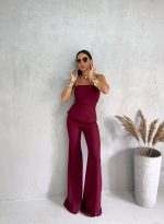 Bordo trendi korset