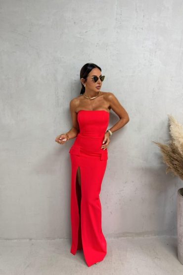 INNA RED DUGA KORSET HALJINA