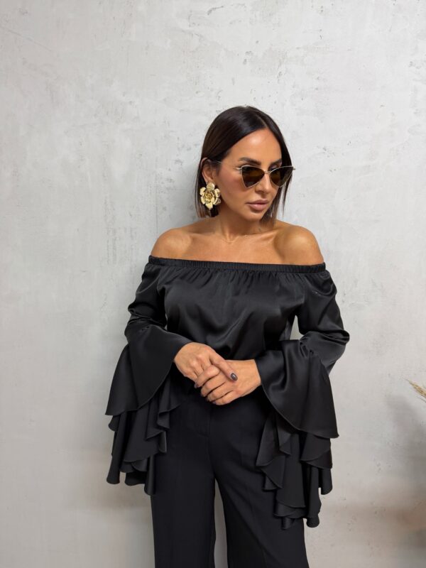 Mambo Black boho bluza